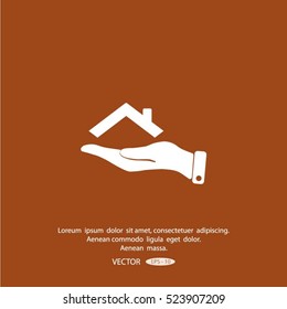 house sale vector icon