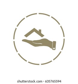 house sale vector icon