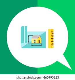 House scheme and ruler