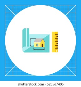 House scheme and ruler