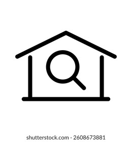 House search icon. Home search icon.