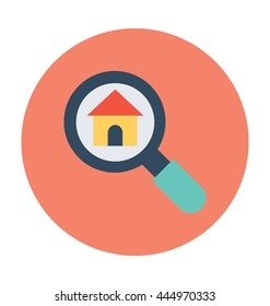 House Search Vector Icon