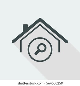 House search - Vector web icon