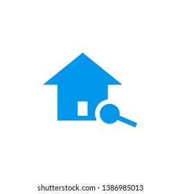 House searching icon - vector
