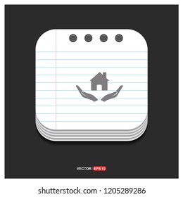 House security concept icon - Free vector icon