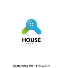 House Security Logo Design icon
