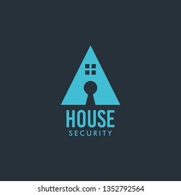 House security logo, design inspiration vector template for technology