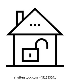 House Security Vector Icon
