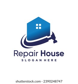 Icono vectorial de elemento de diseño de servicio de vivienda con idea de concepto creativo