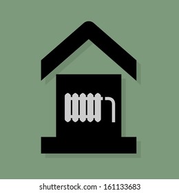 House service icon or sign, vector illustration
