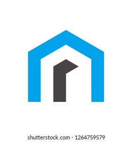 House Shape Architecture Business Company Vector Logo Design