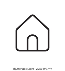
A house shaped icon logo for your needs