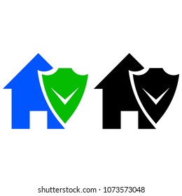 House shield icon