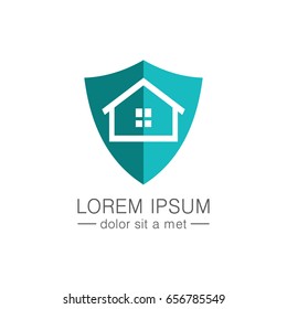 house shield protect logo