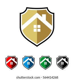 House Shield vector Logo Template Illustration Design. Vector EPS 10.