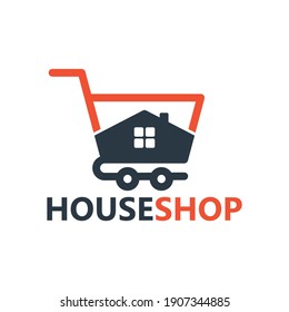 House shop logo template design