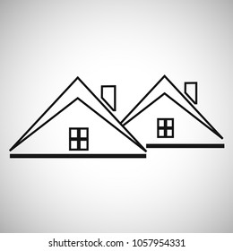 house sign icon