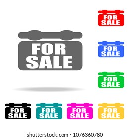 house sign icon. Elements of real estate in multi colored icons. Premium quality graphic design icon. Simple icon for websites, web design, mobile app, info graphics on white background