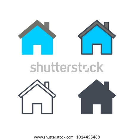 House sign service icon
