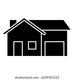 House sign symbol vector flat icon