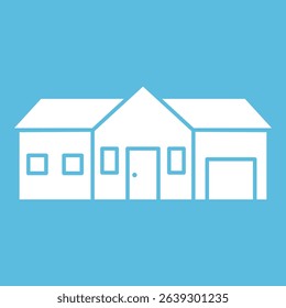 House sign symbol vector flat icon