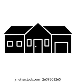 House sign symbol vector flat icon