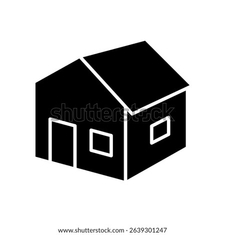 House sign symbol vector flat icon