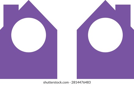 House Silhouette Elements Set house logo