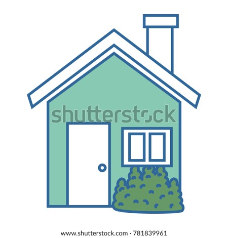 house silhouette isolated icon
