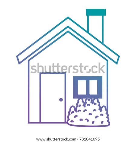 house silhouette isolated icon