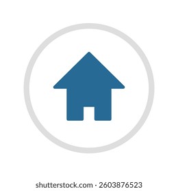 House Simple Icon Illustration Material