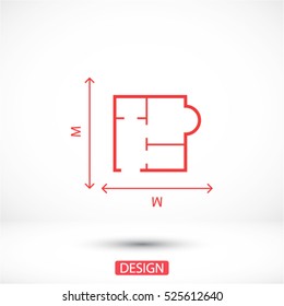 House size  icon
