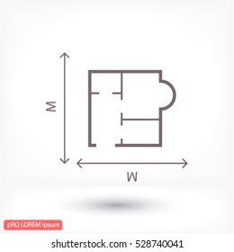 House size  icon