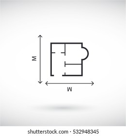 House size  icon