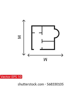 House size  icon