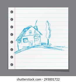House sketch