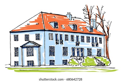 House sketch