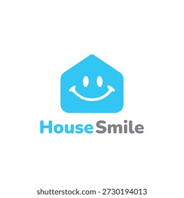 House Smile Logo Vector Icons
