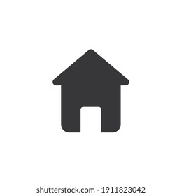 House Solid Colour Icon For Business Website,apps, And Many More