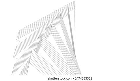 
house spiral abstract 3d graphic