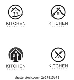 house with spoon and fork logo