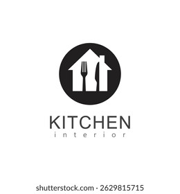 house with spoon and fork logo
