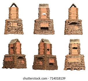 house for strategic games 3d rendering