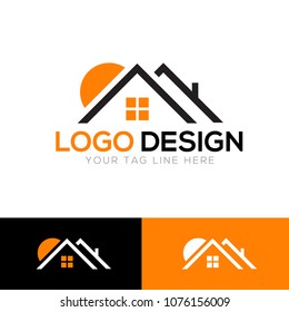 Real Estate Corporate Modern Creative Logo Stock Vector (Royalty Free ...