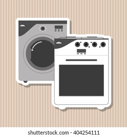 house supplies icon design, vector illustration