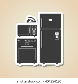 house supplies icon design, vector illustration