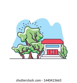House and sustainability design vector ilustration
