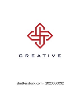 Fourside logo .eps Royalty Free Stock SVG Vector