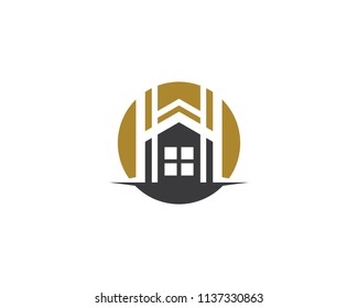 House symbol illustration design