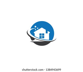 Vektorgrafik-Design des Hauses